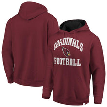 Load image into Gallery viewer, Men's Arizona Cardinals NFL Pro Line by Fanatics Branded Cardinal Big &amp; Tall Post Game Pullover Hoodie