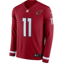 Load image into Gallery viewer, Men's Arizona Cardinals Larry Fitzgerald Nike Cardinal Therma Long Sleeve Jersey