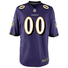 Load image into Gallery viewer, Nike Baltimore Ravens Custom Youth Game Jersey