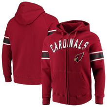 Load image into Gallery viewer, Men's Arizona Cardinals Hands High Cardinal Arena Full-Zip Hoodie