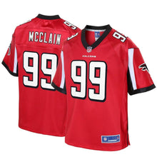 Load image into Gallery viewer, Youth Atlanta Falcons Terrell McClain NFL Pro Line Red Player Jersey