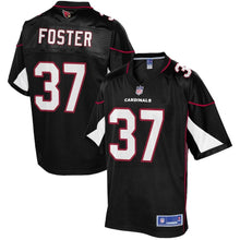Load image into Gallery viewer, Youth Arizona Cardinals D.J. Foster NFL Pro Line Black Alternate Player Jersey