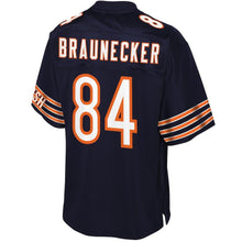 Load image into Gallery viewer, Youth Chicago Bears Ben Braunecker NFL Pro Line Navy Player Jersey