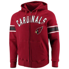 Load image into Gallery viewer, Men's Arizona Cardinals Hands High Cardinal Arena Full-Zip Hoodie