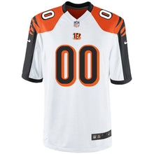 Load image into Gallery viewer, Youth Cincinnati Bengals Nike Black/White Custom Game Jersey