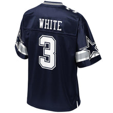 Load image into Gallery viewer, Youth Dallas Cowboys Mike White NFL Pro Line Navy Player Jersey