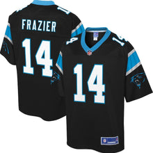 Load image into Gallery viewer, Youth Carolina Panthers Mose Frazier NFL Pro Line Black Player Jersey