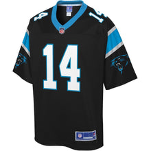 Load image into Gallery viewer, Youth Carolina Panthers Mose Frazier NFL Pro Line Black Player Jersey