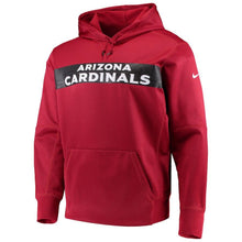 Load image into Gallery viewer, Men's Arizona Cardinals Nike Cardinal Sideline Team Performance Pullover Hoodie
