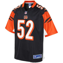 Load image into Gallery viewer, Youth Cincinnati Bengals Preston Brown NFL Pro Line Black Player Jersey