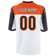 Load image into Gallery viewer, Youth Cincinnati Bengals Nike Black/White Custom Game Jersey