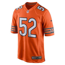 Load image into Gallery viewer, Youth Chicago Bears Khalil Mack Nike Orange Alternate Game Jersey