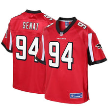 Load image into Gallery viewer, Youth Atlanta Falcons Deadrin Senat NFL Pro Line Red Player Jersey