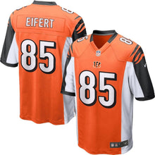 Load image into Gallery viewer, Youth Cincinnati Bengals Tyler Eifert Nike Orange/White/Black Alternate Game Jersey