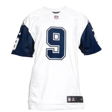Load image into Gallery viewer, Youth Dallas Cowboys Tony Romo Nike White Color Rush Game Jersey