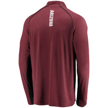 Load image into Gallery viewer, Men's Arizona Cardinals NFL Pro Line by Fanatics Branded Cardinal Iconic Quarter-Zip Pullover Jacket