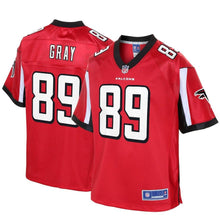 Load image into Gallery viewer, Youth Atlanta Falcons Alex Gray NFL Pro Line Red Player Jersey