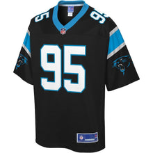 Load image into Gallery viewer, Youth Carolina Panthers Dontari Poe NFL Pro Line Black Player Jersey