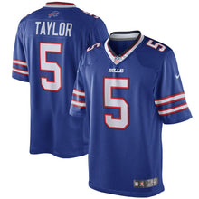 Load image into Gallery viewer, Youth Buffalo Bills Tyrod Taylor Nike Royal Limited Jersey