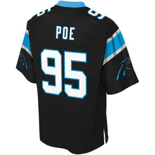 Load image into Gallery viewer, Youth Carolina Panthers Dontari Poe NFL Pro Line Black Player Jersey