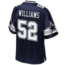 Load image into Gallery viewer, Youth Dallas Cowboys Connor Williams NFL Pro Line Navy Player Jersey