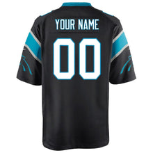 Load image into Gallery viewer, Youth Carolina Panthers Nike Black Custom Game Jersey