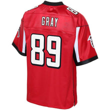 Load image into Gallery viewer, Youth Atlanta Falcons Alex Gray NFL Pro Line Red Player Jersey