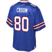 Load image into Gallery viewer, Youth Buffalo Bills Jason Croom NFL Pro Line Royal Player Jersey