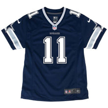 Load image into Gallery viewer, Youth Dallas Cowboys Cole Beasley Nike Navy Game Jersey