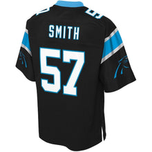 Load image into Gallery viewer, Youth Carolina Panthers Andre Smith NFL Pro Line Black Player Jersey