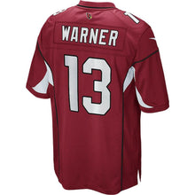 Load image into Gallery viewer, Youth Arizona Cardinals Kurt Warner Nike Cardinal Retired Game Jersey