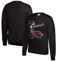 Load image into Gallery viewer, Men's Arizona Cardinals Mitchell &amp; Ness Black Winning Team Pullover Sweatshirt