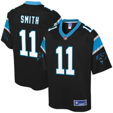 Load image into Gallery viewer, Youth Carolina Panthers Torrey Smith NFL Pro Line Black Player Jersey