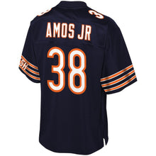 Load image into Gallery viewer, Youth Chicago Bears Adrian Amos NFL Pro Line Navy Player Jersey