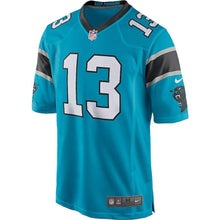 Load image into Gallery viewer, Youth Carolina Panthers Kelvin Benjamin Nike Black/Blue Team Color Game Jersey