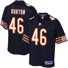 Load image into Gallery viewer, Youth Chicago Bears Michael Burton NFL Pro Line Navy Player Jersey