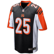 Load image into Gallery viewer, Youth Cincinnati Bengals Giovani Bernard Nike Black/White/Orange Team Color Game Jersey