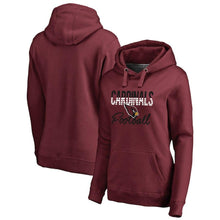 Load image into Gallery viewer, Women's Arizona Cardinals NFL Pro Line by Fanatics Branded Cardinal Free Line Pullover Hoodie