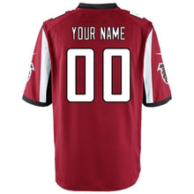 Load image into Gallery viewer, Youth Atlanta Falcons Nike Red Custom Game Jersey