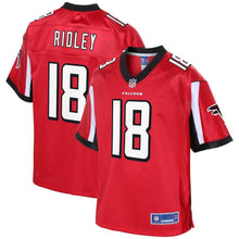 Load image into Gallery viewer, Youth Atlanta Falcons Calvin Ridley NFL Pro Line Red Player Jersey