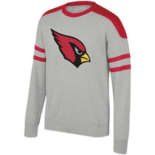 Load image into Gallery viewer, Men's Arizona Cardinals Mitchell &amp; Ness Heathered Gray Post Season Run Crew Sweatshirt