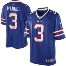 Load image into Gallery viewer, Youth Buffalo Bills EJ Manuel Nike Royal Blue Limited Jersey