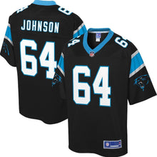 Load image into Gallery viewer, Youth Carolina Panthers Dorian Johnson NFL Pro Line Black Player Jersey