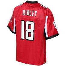 Load image into Gallery viewer, Youth Atlanta Falcons Calvin Ridley NFL Pro Line Red Player Jersey