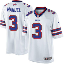 Load image into Gallery viewer, Youth Buffalo Bills EJ Manuel Nike White Game Jersey