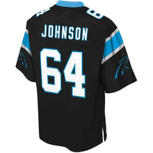Load image into Gallery viewer, Youth Carolina Panthers Dorian Johnson NFL Pro Line Black Player Jersey