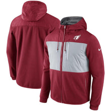 Load image into Gallery viewer, Men's Arizona Cardinals Nike Cardinal Champ Drive Performance Full-Zip Hoodie