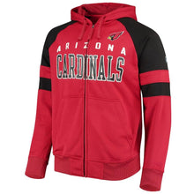 Load image into Gallery viewer, Men's Arizona Cardinals Hands High Cardinal Lifestyle League Full-Zip Hoodie