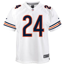 Load image into Gallery viewer, Youth Chicago Bears Jordan Howard Nike White/Navy Game Jersey