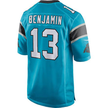 Load image into Gallery viewer, Youth Carolina Panthers Kelvin Benjamin Nike Black/Blue Team Color Game Jersey
